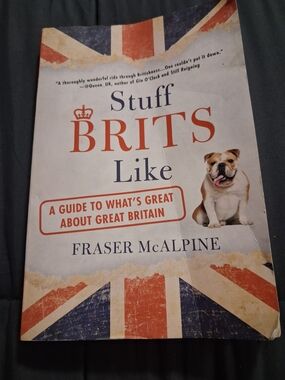Stuff Brits Like by - White/Red Book Cover